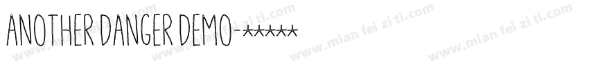 another danger demo字体转换